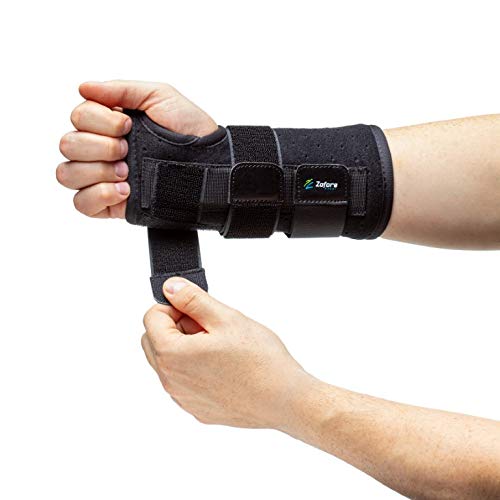 Zofore Sport, Carpal Tunnel Wrist Support With Metal Splint Stabilizer, To Relieve Tendinitis Arthritis Pain In The Carpal Tunnel, Shorter Recovery Time For Men Women, Left Hand (L/Xl) - NewNest Australia