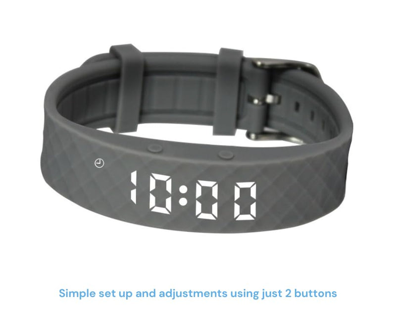 Pivotell Vibratime Vibration Reminder Clock - with up to 10 daily alarms - NewNest Australia
