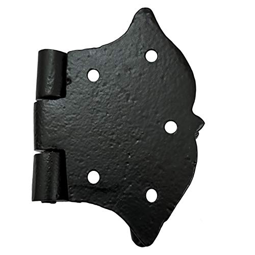Adonai Hardware "Gamul" Black Antique Iron Butterfly Hinge (2, Matte Black Powder Coated) 3.9 Inch x 2 Pack - NewNest Australia