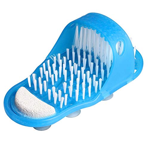 KOKSI Foot Brush, Cleaner, Massager and Conditioner with Suction Cups, Promotes Circulation, Removes Dead Skin, Prevents Dry and Callused Feet - NewNest Australia