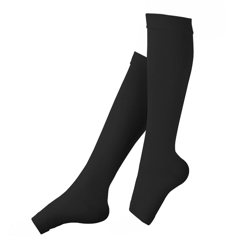 Women'S Compression Stockings, 20-30 Mmhg, Class 2 Calf Support Stockings, Medical Compression Socks, Thrombosis Stockings, Open Toe, For Varicose Veins, Calf Edema, Pain Relief - NewNest Australia