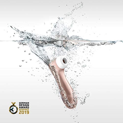Satisfyer Pro 2 Air-Pulse Clitoris Stimulator - Non-Contact Clitoral Sucking Pressure-Wave Technology, Waterproof, Rechargeable (Rose Gold) Rose Gold - NewNest Australia