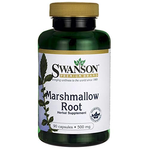 Swanson Marshmallow Root Healthy Supports Respiratory Function Digestive Support 500 Milligrams 90 Capsules 1 - NewNest Australia