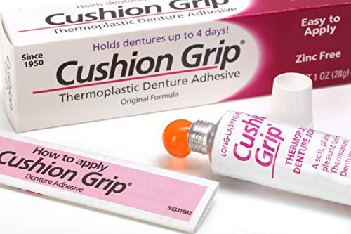 Cushion Grip - a Soft Pliable Thermoplastic for Refitting and Tightening Dentures 1 Oz (28 Grams) - NewNest Australia