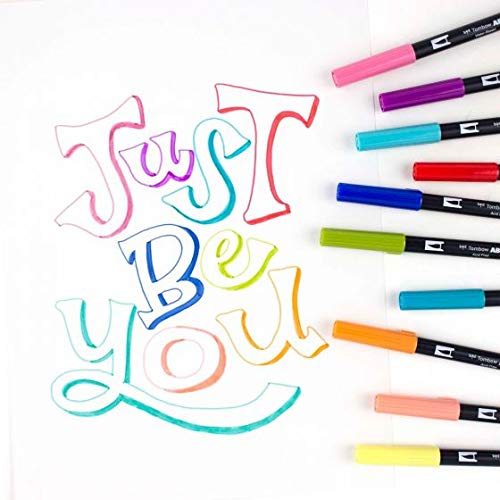 Tombow Pen Retro Dual Brush Markers, 10-Pack, 10 Piece - NewNest Australia