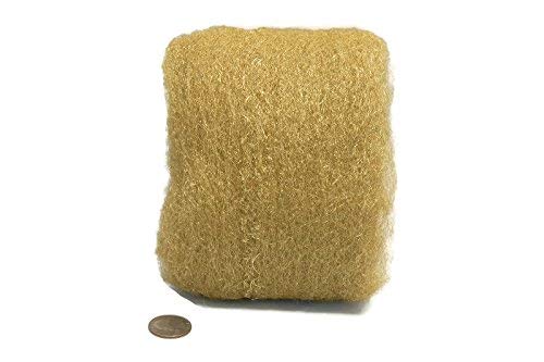 Brass Wool 3.5 Oz Skein/Pad/WAD -by Rogue River Tools. (FINE Grade) -Made in USA, Pure Brass Fine - NewNest Australia