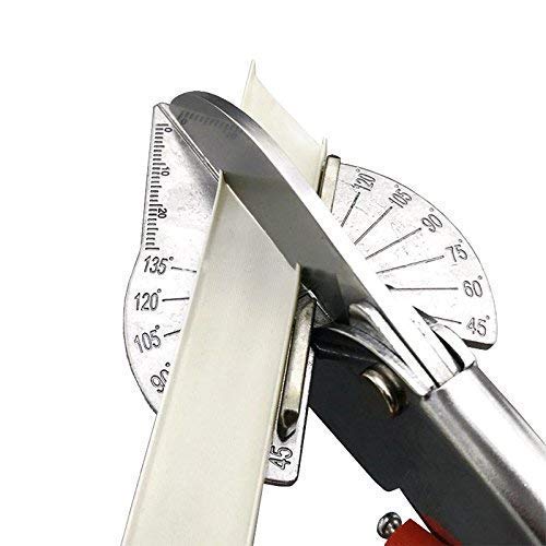 Multi Angle Miter Shear Cutter, 45-135 Degree Adjustable Angle Scissors Trim Shears Hand Tools for Cutting Soft Wood, Plastic, PVC and Other - NewNest Australia