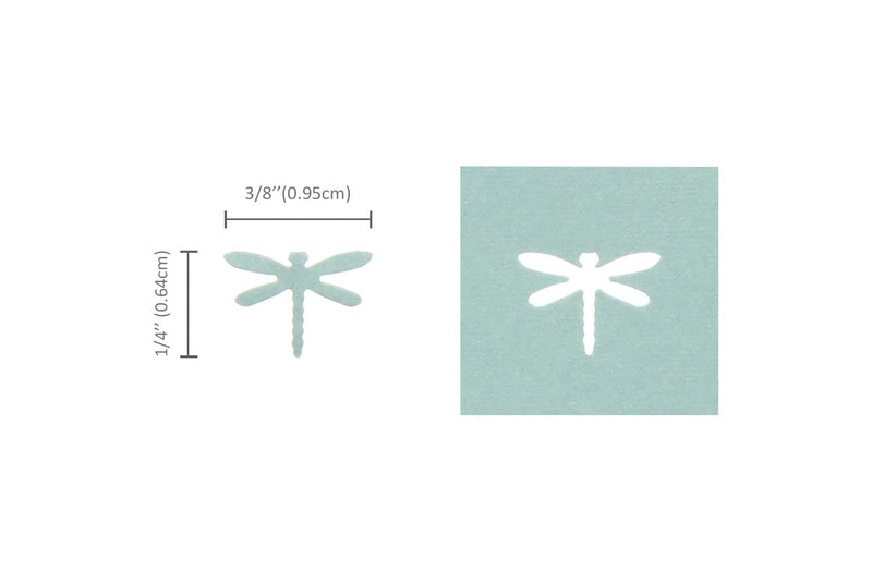 Bira Craft 3/8 inch Dragonfly 1 Shape Lever Action Craft Punch for Paper Crafting Scrapbooking - NewNest Australia