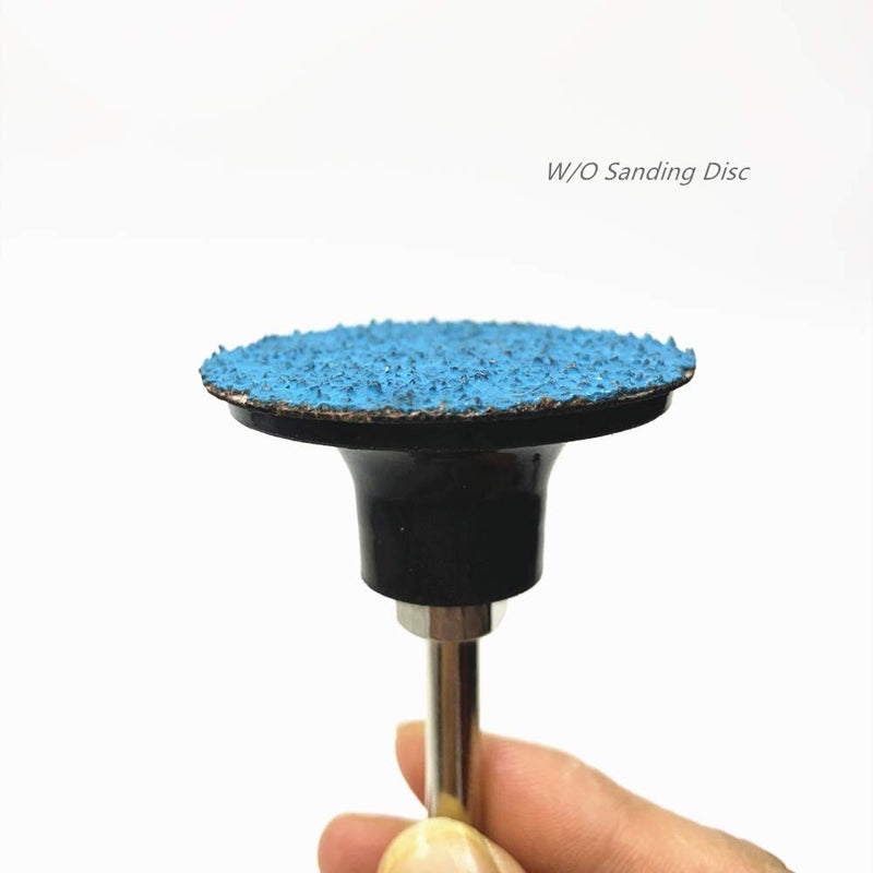 Banmo Abrasive Roloc Disc Pad Holder 2" 3" with 1/4 Shank Die Grinder Accessories 6pcs of 2" - NewNest Australia
