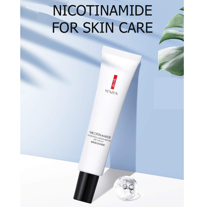 VENZEN Nicotinamide Hydrating Eye Cream Natural Ingredients Essence Solution Moisturizing 20G - NewNest Australia