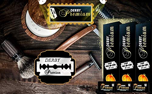 100 Derby Premium Single Edge Razor Blades, 100 pieces (pack of 1) - NewNest Australia