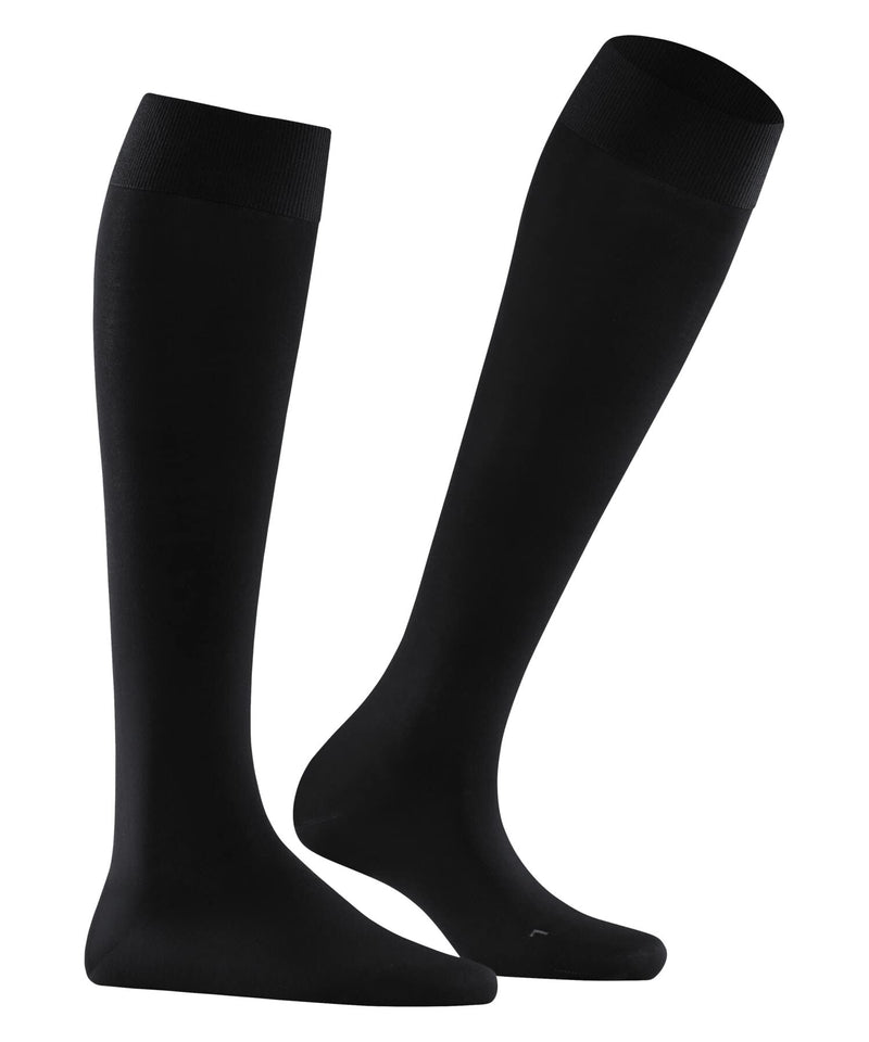 Falke Lufthansa Travel & Comfort Women'S Vitalizer Knee Socks Reinforced Women'S Knee Socks Compression Skin-Friendly Durable Travel Long Sitting Breathable Cotton 1 Pair - NewNest Australia