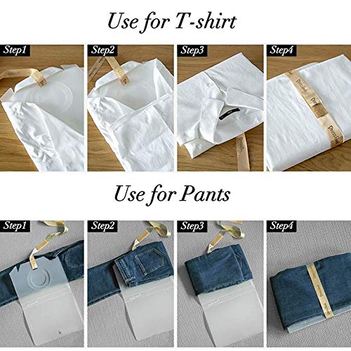 DressBook OYSTERBOY Foldable Clothes T-Shirt Closet Organizer (10, Small - for Kids) 10 - NewNest Australia