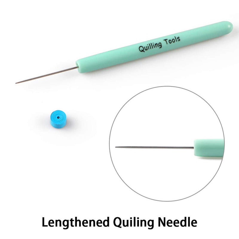 MDLUU Paper Quilling Tools, 5 Pieces Quilling Slotted Tools, 1 Piece Quilling Needle Pen for Paper Quilling Crafting, DIY Card Making Project 6 Pieces Quilling Pens - NewNest Australia