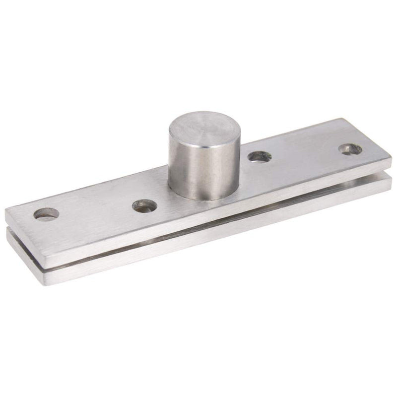 MroMax 2Sets Stainless Steel 360 Degree Rotation Hidden Door Pivot Hinge for Door Cabinet Cupboard Silver Tone 100 x 24mm 2 Pieces - NewNest Australia