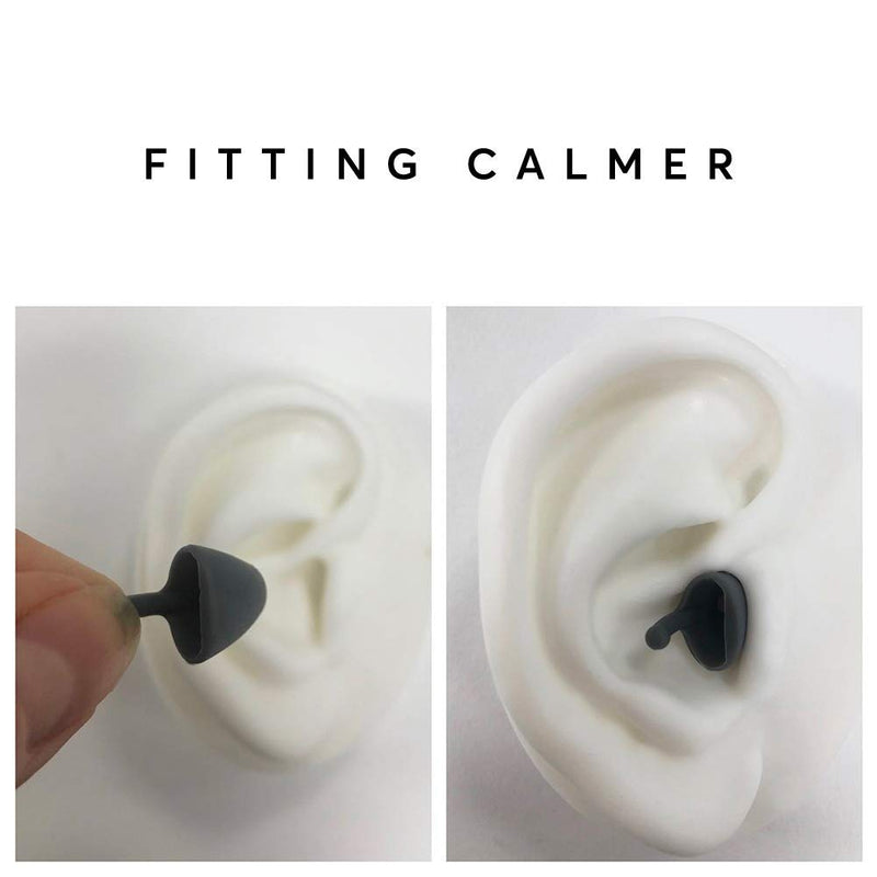 Flare Audio® Calmer® Night Black – in Ear Device to Gently Soothe Sound sensitivities - Reduce Stress in The Evening and Whilst Sleeping 1 Count (Pack of 1) - NewNest Australia