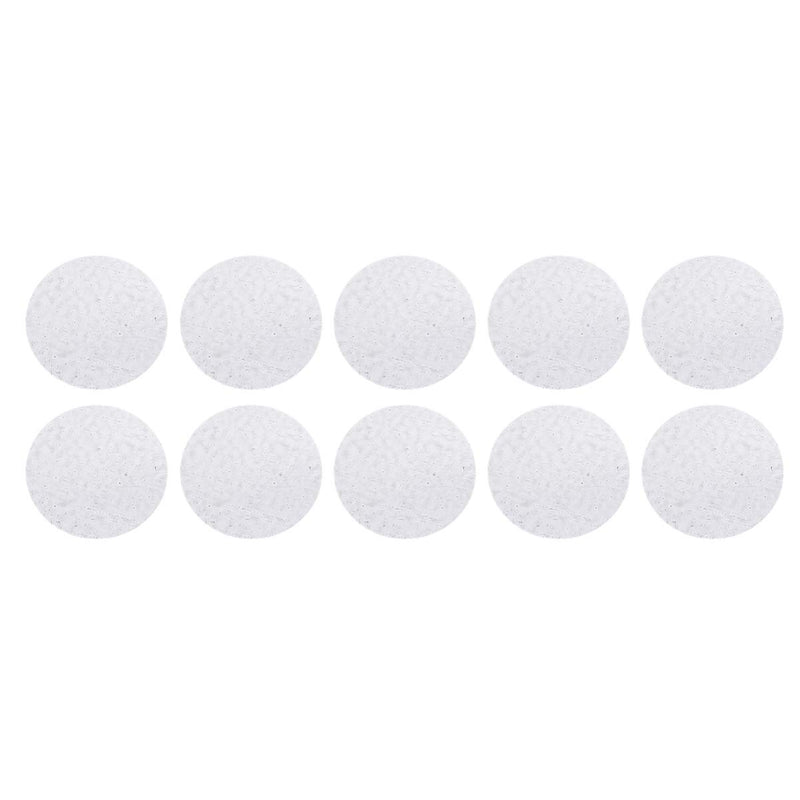 Lurrose 20pcs Iron Adhesive Metal Stickers for Magnetic Makeup Palette (Square Round) - NewNest Australia