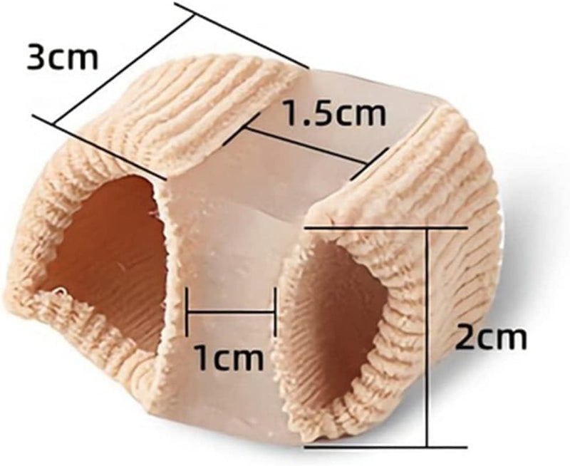Pack of 2 toe separators bunion for hallux valgus correction with 2 foot straps, gel toe spacer for bunion pain and overlapping toes hammer toe - NewNest Australia