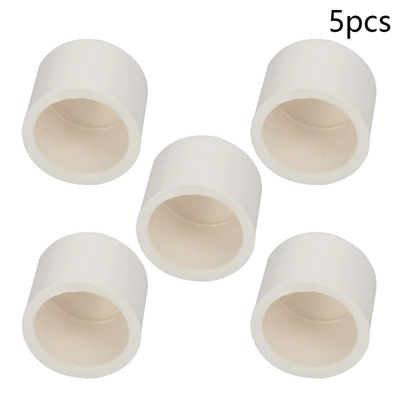 Othmro 20mm PVC Pipe Cap Fitting, Slip Socket External End Caps 5 Pcs 20mm 5pcs - NewNest Australia