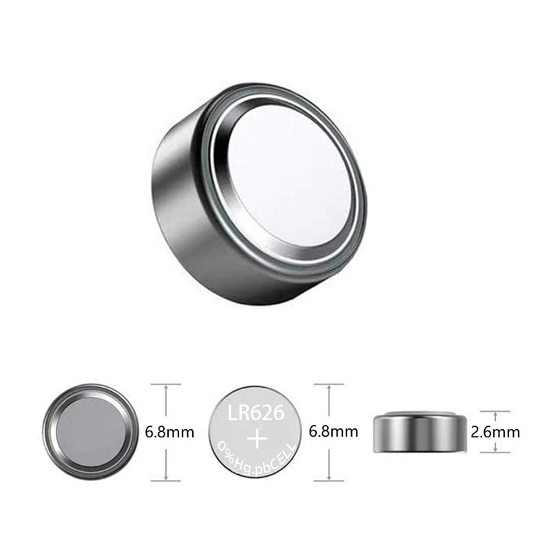 SKOANBE 10Pack SR626SW 377 LR626 AG4 1.5V Watch Battery 10 Count (Pack of 1) - NewNest Australia