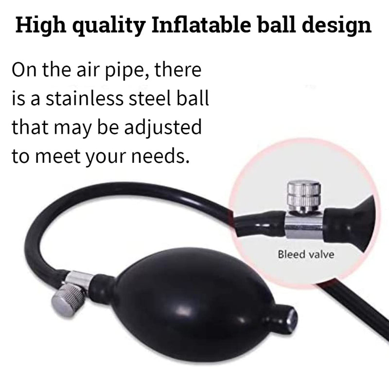 Spinegear Inflatable Neck traction for Home use medically approved 3 layers Air Cervical brace device Spine Shoulder Support for Neck Pain Pinched Nerves & Muscle Strain Collar Stretcher (One Size) - NewNest Australia