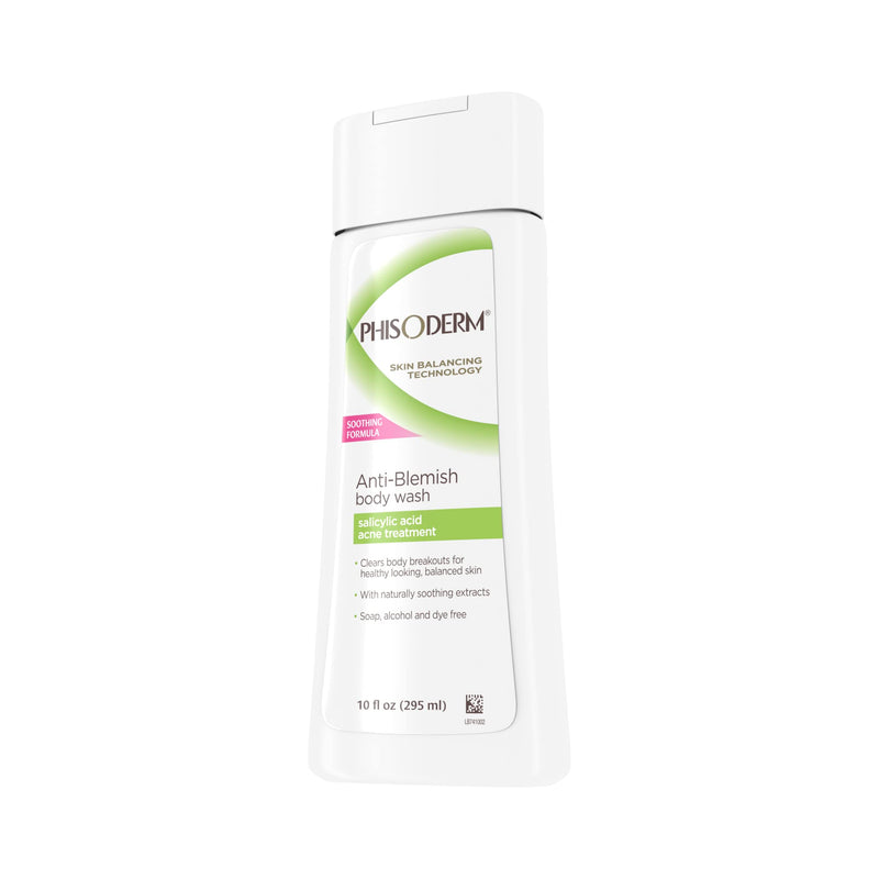 pHisoderm Anti-Blemish Body Wash for Acne, 10 fl oz Bottle - NewNest Australia