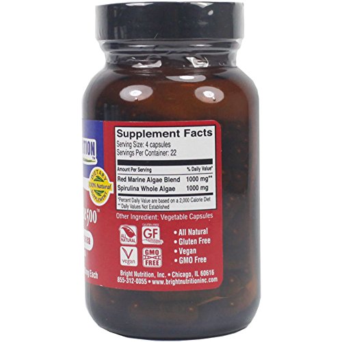 Red Marine Algae 500 - Gigartina & Dumontacea - 90 VCaps/500mg - NewNest Australia