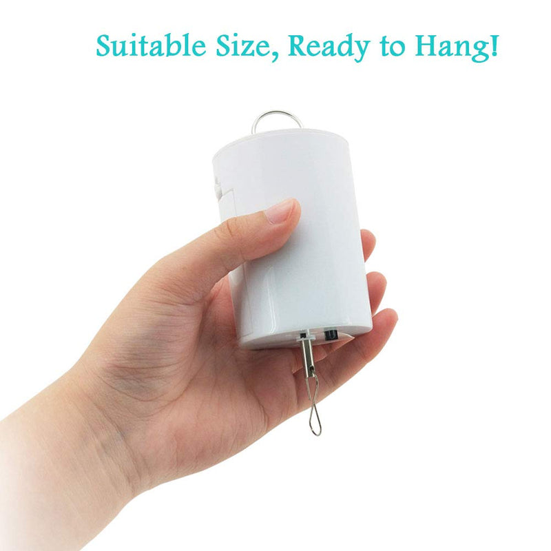 Fonmy Hanging Display Motor with Remote for Wind Spinner Ornament Hanging Decor Wind Chimes Baby Crib Mobile Battery Operated Motor-10 RPM Low Speed - NewNest Australia