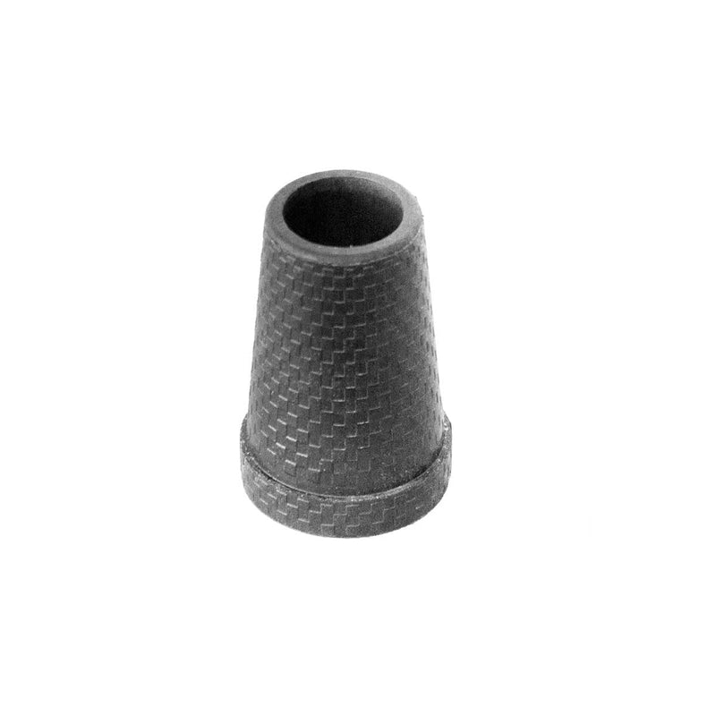 KMINA - Walking Stick Rubber Tips 16 mm and 15 mm (x4 units) 5/8", Ferrules for Walking Sticks, Walking Stick Rubber Ends, Stoppers for Walking Sticks, Walking Stick Ferrules Black 4 units - NewNest Australia