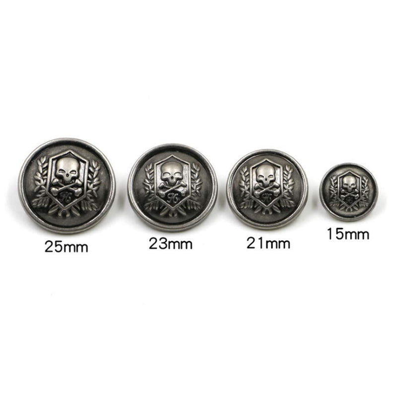 KENDANY 11 Pieces Genuine Natural Horn Blazer & Suits Button Set - for Blazer, Sport Coat, Uniform, Jacket (Black) Black - NewNest Australia