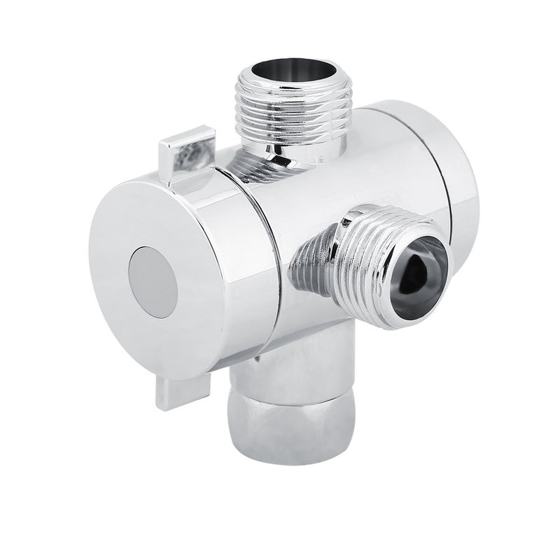 3-Way Shower Head Diverter Valve Connector Adapter for Home Bathroom Accessory Replacement - NewNest Australia