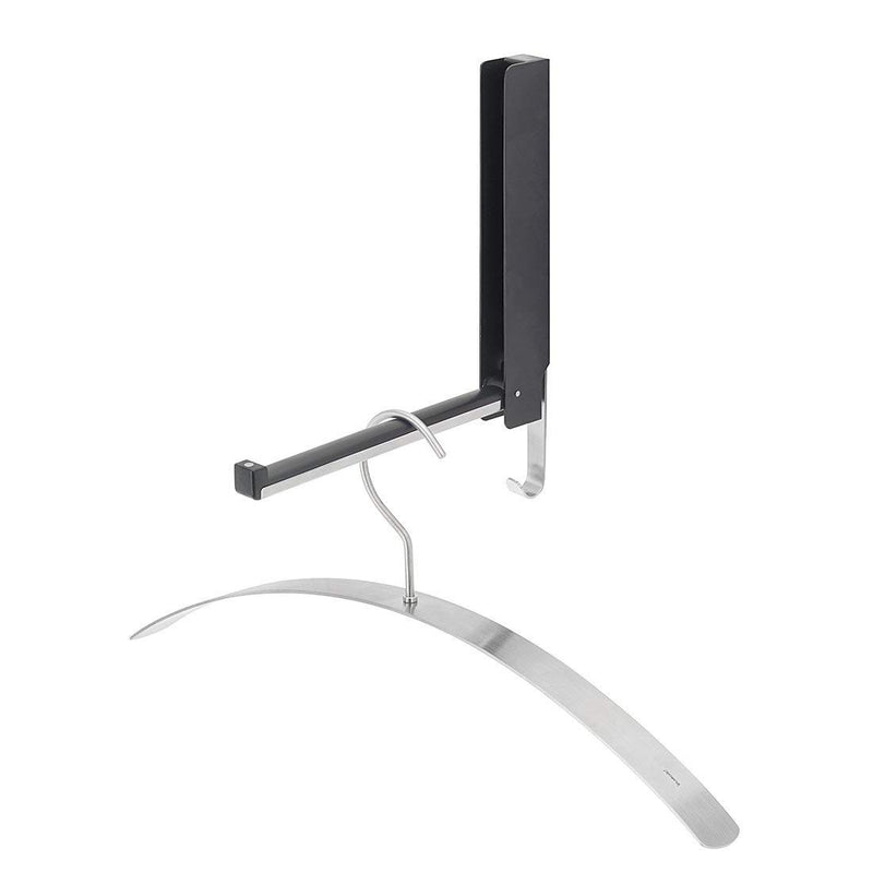 NewNest Australia - Blomus Lanca Valet Flip-Down Wall Mounted Coat Hook, Stainless Steel (63262) 