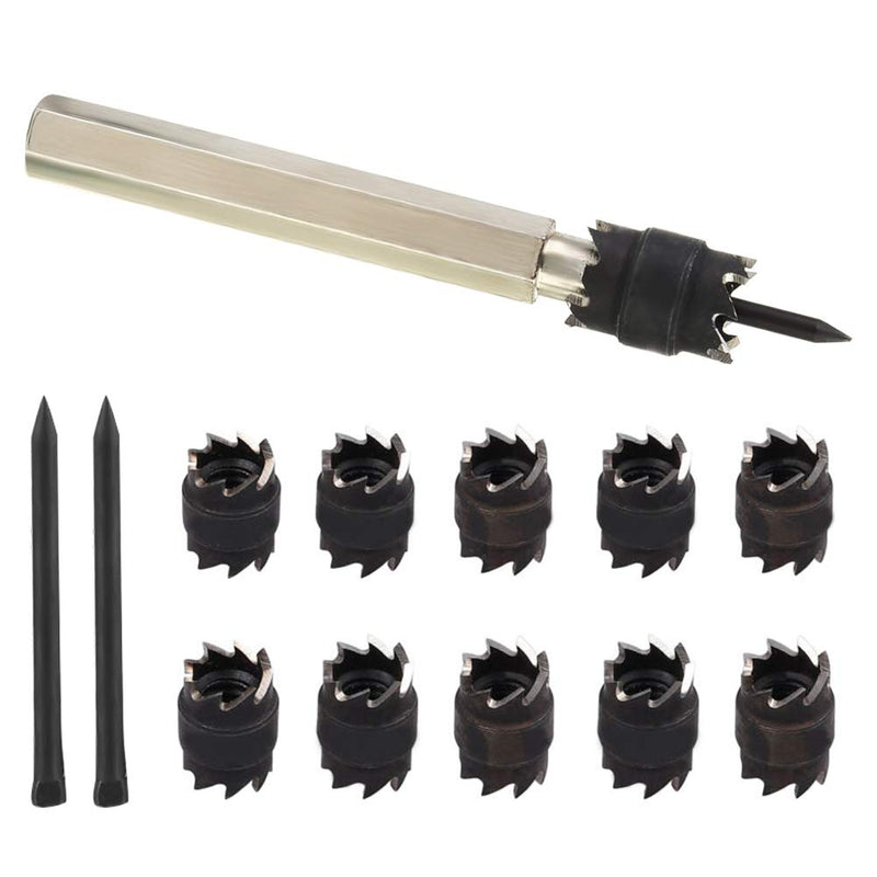 Duokon Spot Weld Cutter Drill? 13 Pcs Durable Double Sided Rotary Spot Weld Cutter Drill Bits Hex Shank Removal Tools - NewNest Australia