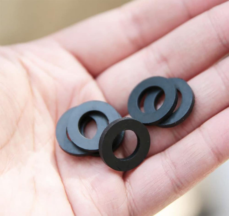 VkerQerd 30Pcs Propane Tank Gasket & O-Rings with 1Roll PTFE Thread Seal Tapes, 0.59in Propane O-Ring Adapter & 0.73 Inch Propane Pipe Hose Seal Rings Gasket for Propane Tank Cylinder POL Connector - NewNest Australia