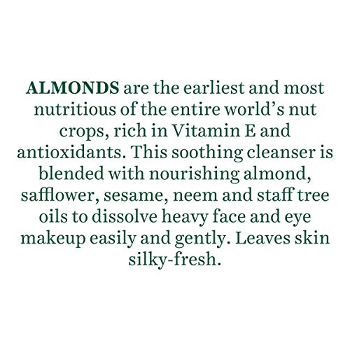 Biotique Almond Oil Soothing Face and Eye Makeup Cleanser for Normal To Dry Skin - NewNest Australia