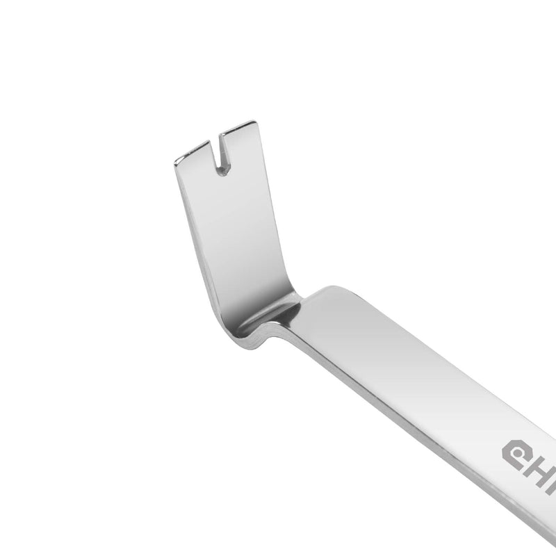 CHILI Tools 7/8" Wide Mini Pry Bar With Flat End, 5 In 1 Paint Scraper With Wooden Handle Hammer End - NewNest Australia