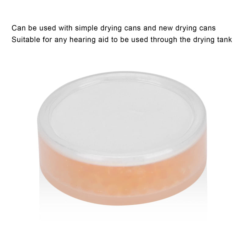 Drying Tablets/Capsules for Hearing aids and earmolds, Orange Silica, Hearing Aid Desiccant Drying Cake Cochlear Implant Accessories Dryer Bricks - Protection Against Moisture Damage for Hearing - NewNest Australia