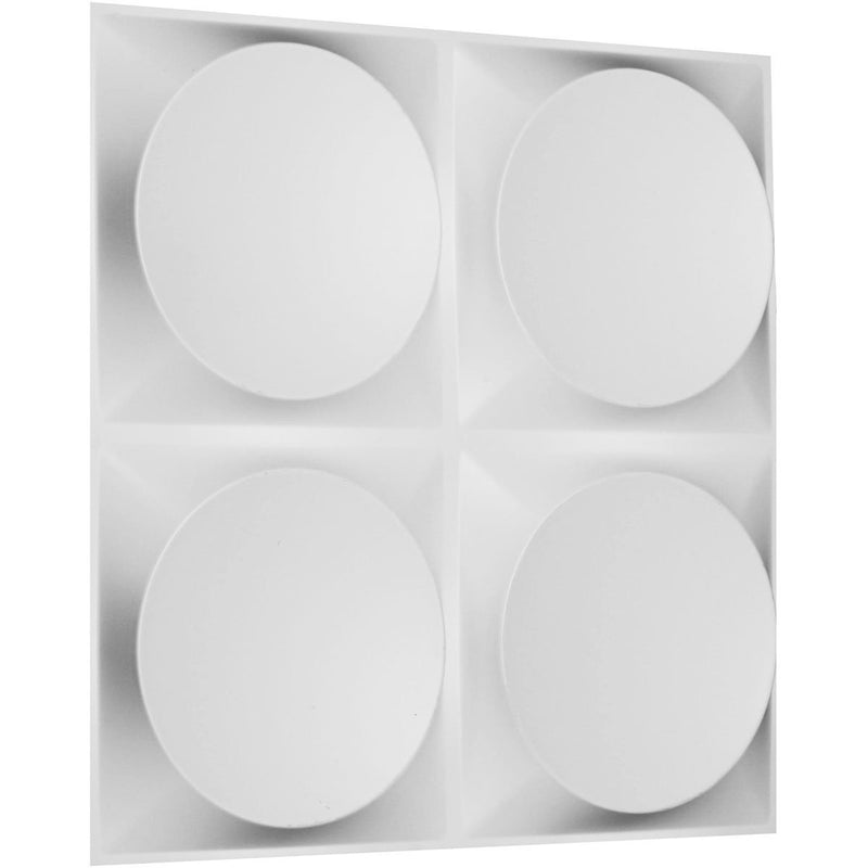 Ekena Millwork WP20X20ADWH Adonis EnduraWall Decorative 3D Wall Panel, 19 5/8"W x 19 5/8"H, White 19.6 x 19.6 x 1 inches - NewNest Australia