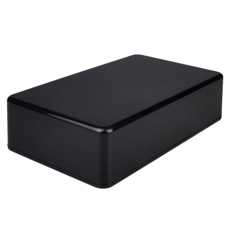 Pinfox 5 pack Electronic Prototype ABS Plastic Junction Project Box Enclosure 100mm by 60mm by 25mm for Portable, Arduino DIY (Black) Black - NewNest Australia