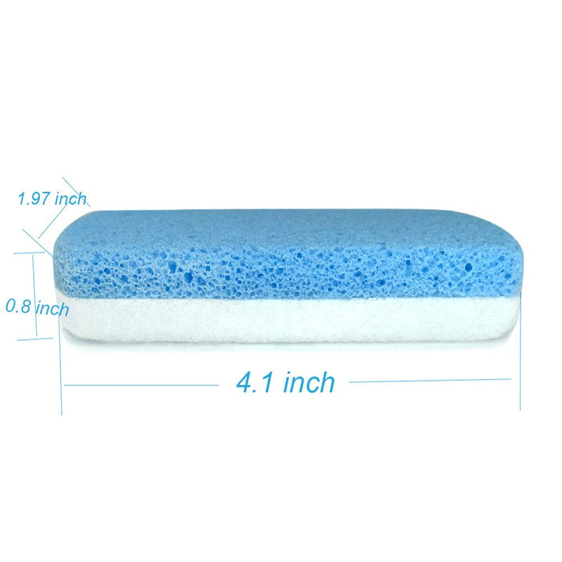 Maryton Double Sided Pumice Stone for Feet Hard Skin 100% Siliglass Callus Remover, Exfoliates Feet & Smooths Skin - NewNest Australia