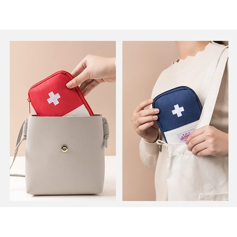 Jawseu Mini First Aid Bag, Empty First Aid Bag, Medical Bag, Emergency Kit, Medicine Storage Bag, First Aid Kit For Emergency Situations At Home, Travel, Hiking, Camping - NewNest Australia