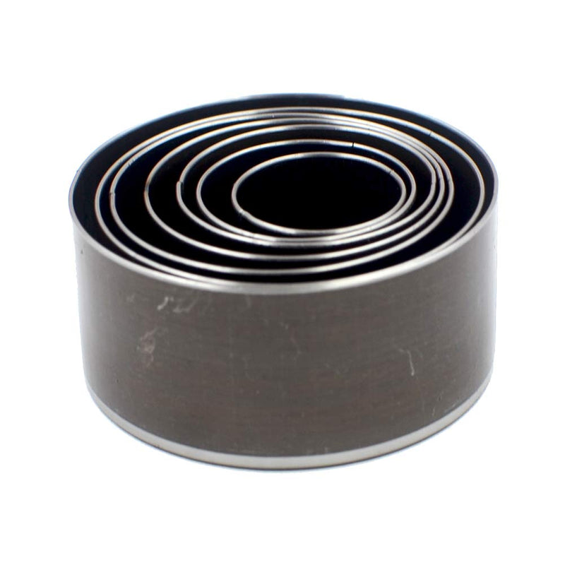 DGOL 7 Sizes Big Size 20mm - 50mm Round Hole Punch Leather Rubber Fiber Silicone Hollow Cutter Die Punching Tool kit - NewNest Australia