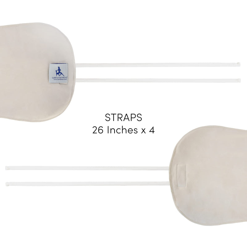 AS SEEN ON TIK TOK - Queen of the Thrones™ Castor Oil Pack Compress. The Famous Less-Mess & Heat-Less” Reusable Castor Pack Compress Refill. Made From Organic Cotton & Eco-Friendly Materials (Castor Oil sold separately) - NewNest Australia
