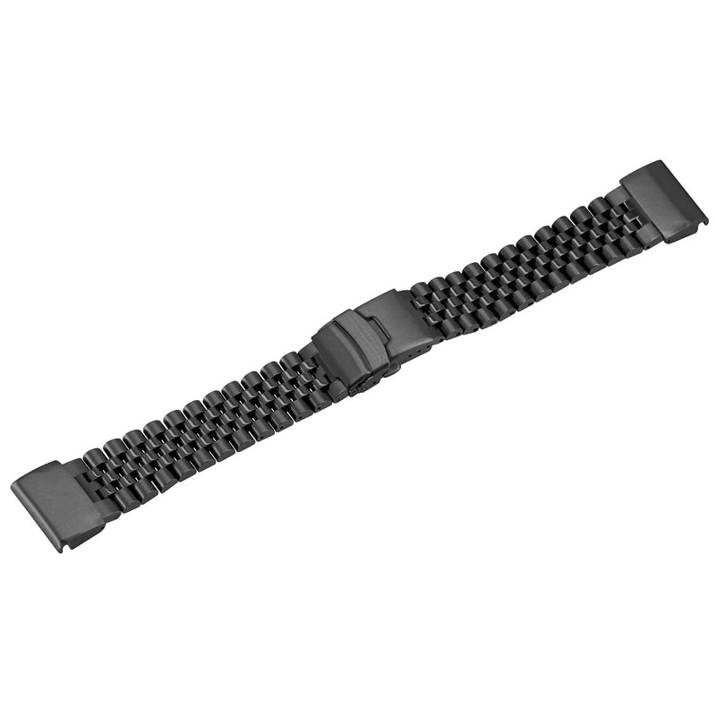 Yingshi 5 Round Strap Compatible for Garmin Fenix 6X 6X Pro Sapphire Editions Fenix 5X Plus Fenix 3 HR Sapphire 26mm Stainless Steel Watch Band Black - NewNest Australia