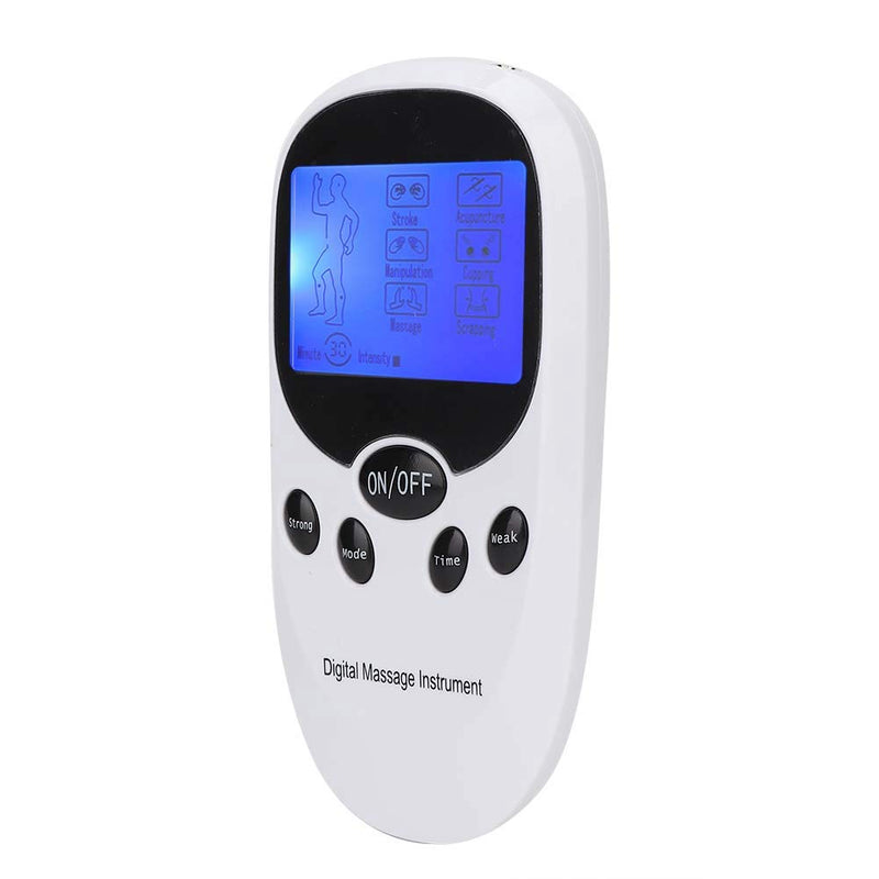 TENS Pain Relief Machine, Dual Output Digital Electronic Muscle Stimulator, Tens Massager for Back, Neck, Muscle and Joint Pain with 6 Massage Modes - NewNest Australia