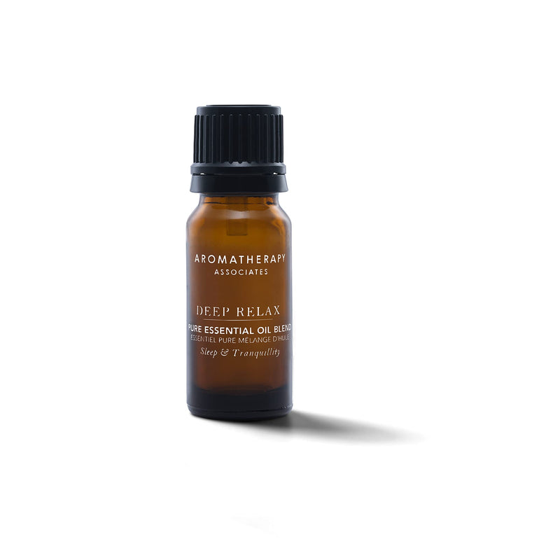 Aromatherapy Associates Deep Relax Pure Essential Oil - Made with Essential Oils of Restful Vetivert, Soothing Chamomile & Comforting Sandalwood - Aromatic Oils for Mind & Body, 10 ml - NewNest Australia