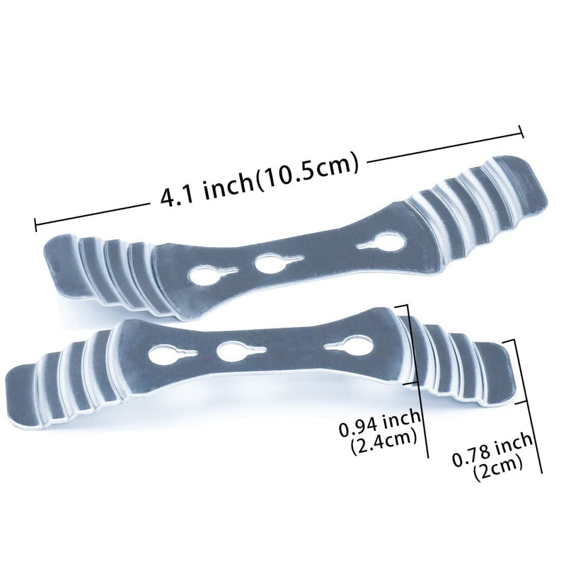 10pcs Metal Candle Wicks Centering Devices, 3 Holes Stainless Steel Candle Wick Holder for DIY Candle Making 10 Pcs - NewNest Australia