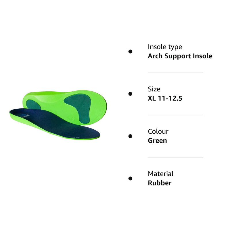 2 Pairs Plantar Fasciitis Orthotic Insoles Arch Support Shoe Boot Inserts Women Men Insole Flat Feet Insert ORTHO ARCH PLANTAR Series S 5-6.5 - NewNest Australia