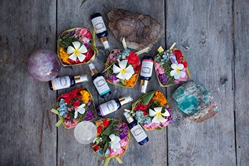 BALIPURA - Aura Healing Spray Mist - enriched with healing crystals and organic essential oils - gift set with linen bag, 4 x 30 ml - NewNest Australia