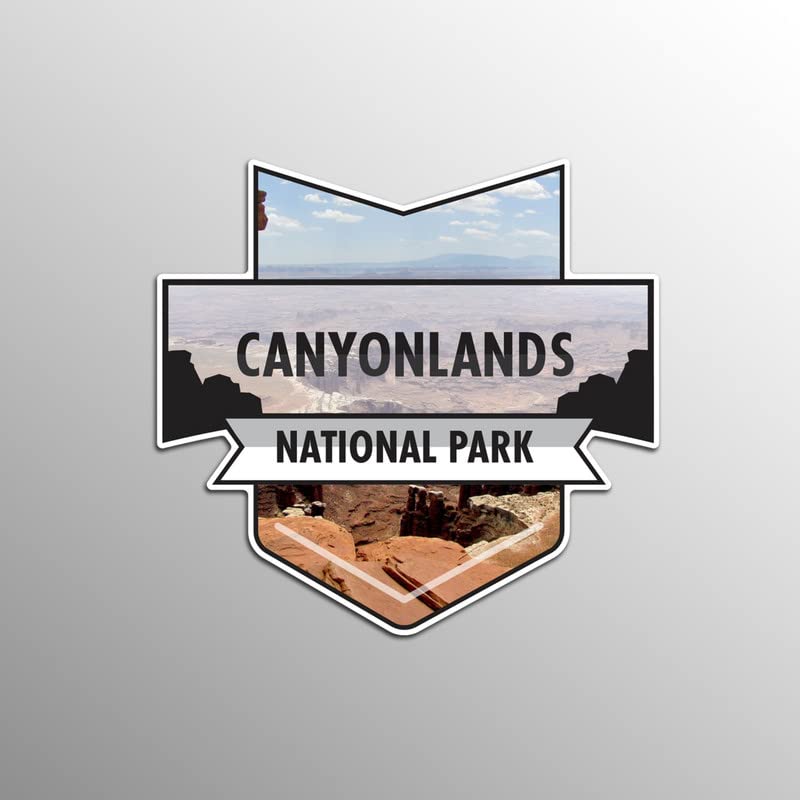 Canyonlands National Park Magnet | 4.7-Inch by 4.5-Inch | 2-Pack | 30 MIL Heavy Duty Magnetic Material | MPD919 - NewNest Australia